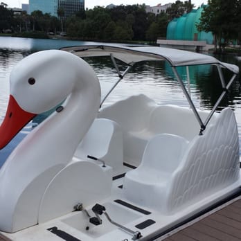 Lake Eola Park - Swan Paddle Boats - Parks Near Me - Orlando, Florida