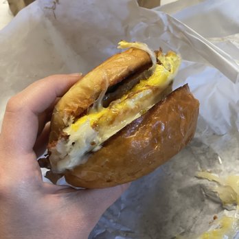 Mas Cafe - Sausage Breakfast Sandwich - divine. - Coffee & Tea Near Me - Seattle, Washington Mas Cafe - Sausage Breakfast Sandwich - divine. - Coffee & Tea Near Me - Seattle, Washington