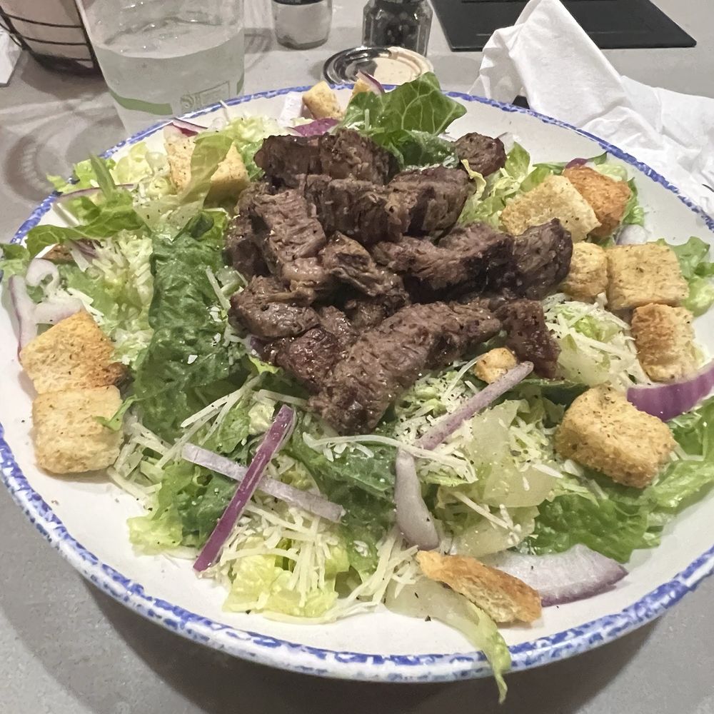Shore - Caesar salad with steak - Seafood Near Me - Jekyll Island, Georgia Shore - Caesar salad with steak - Seafood Near Me - Jekyll Island, Georgia