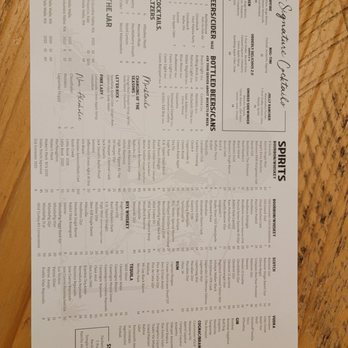 T-Post Tavern - a table with a menu on it - Desserts Near Me - Walla Walla, Washington T-Post Tavern - a table with a menu on it - Desserts Near Me - Walla Walla, Washington