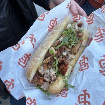 Oracle Park - Porchetta Sandwich - Stadiums & Arenas Near Me - San Francisco, California Oracle Park - Porchetta Sandwich - Stadiums & Arenas Near Me - San Francisco, California