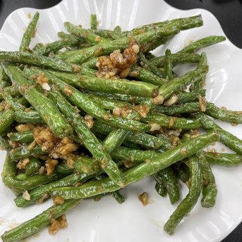 The Show Restaurant - V9. Green Beans with Minced Garlic Sauce - Chinese Near Me - Corvallis, Oregon The Show Restaurant - V9. Green Beans with Minced Garlic Sauce - Chinese Near Me - Corvallis, Oregon