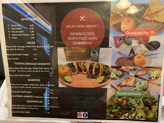 Menu photo 2 Mila's Mini Market Plymouth, IN Menu photo 2 Mila's Mini Market Plymouth, IN