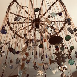 Bittersweet - Huge dream catcher on ceiling