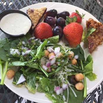 Reef on the Water - Mixed berries & salad - Seafood Near Me - Long Beach, California Reef on the Water - Mixed berries & salad - Seafood Near Me - Long Beach, California