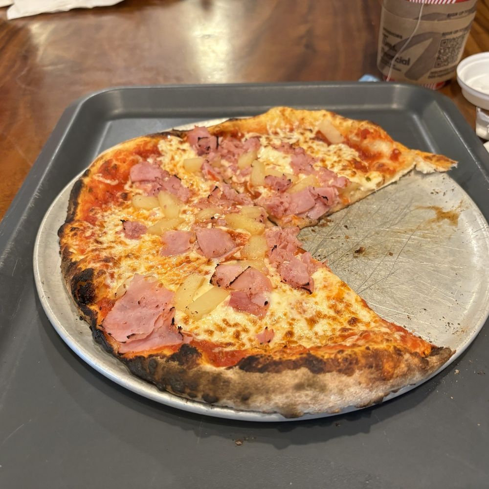 Pizzeria Bros - Almost forgot to take a picture of my food... whoops - Pizza Near Me - Montreal, Quebec Pizzeria Bros - Almost forgot to take a picture of my food... whoops - Pizza Near Me - Montreal, Quebec