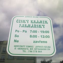 Farmářský český krámek