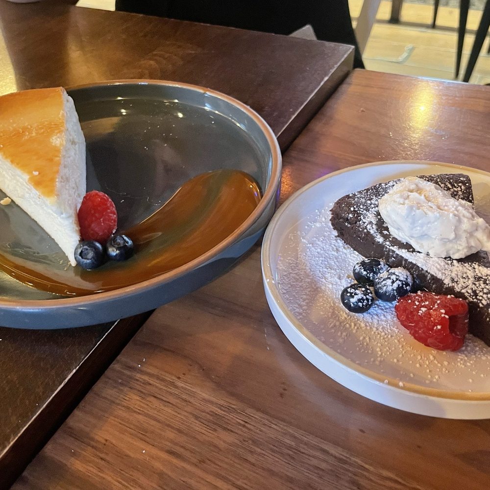 Dahlia Tapas Tequila & Wine - Basque cheesecake and flourless chocolate cake mmmmm - Tapas Bars Near Me - Phoenix, Arizona Dahlia Tapas Tequila & Wine - Basque cheesecake and flourless chocolate cake mmmmm - Tapas Bars Near Me - Phoenix, Arizona
