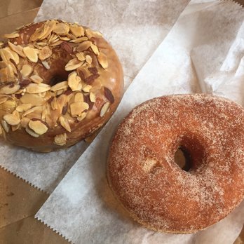 Dough - Dulce de leche on the left, cinnamon sugar on the right! - Desserts Near Me - New York, New York Dough - Dulce de leche on the left, cinnamon sugar on the right! - Desserts Near Me - New York, New York