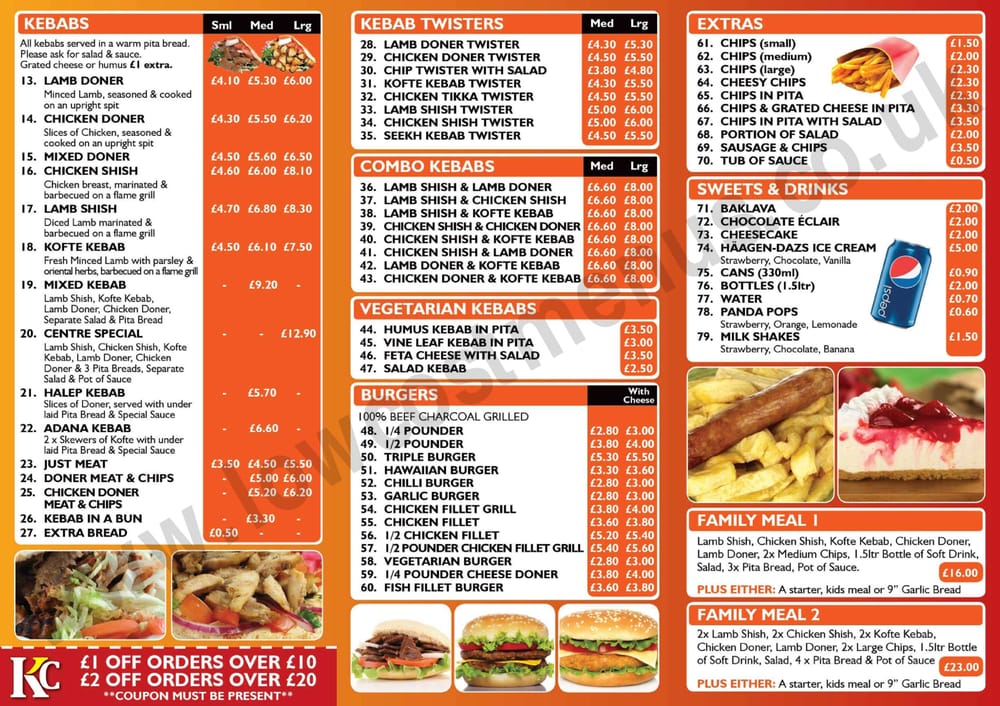 KEBAB CENTRE Updated March 2024 12 Brighton Road, Worthing, West