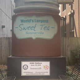 The World's Largest Sweet Tea The World's Largest Sweet Tea