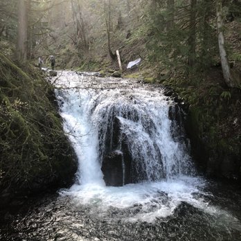Multnomah Falls - At the top just before tot get to the viewing platform - Hiking Near Me - Bridal Veil, Oregon