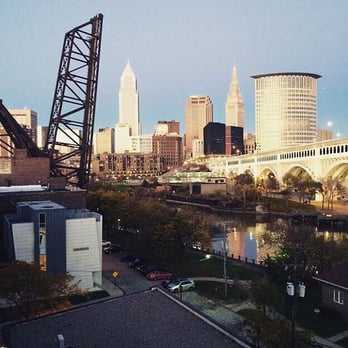 Jacobs Pavilion At Nautica - Sneak above and visit the Superior Viaduct for this one of a kind view - Performing Arts Near Me - Cleveland, Ohio