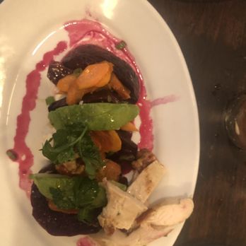 Parc - Roasted Beet and Carrot salad was BOMB -added grilled chicken - French Near Me - Philadelphia, Pennsylvania Parc - Roasted Beet and Carrot salad was BOMB -added grilled chicken - French Near Me - Philadelphia, Pennsylvania