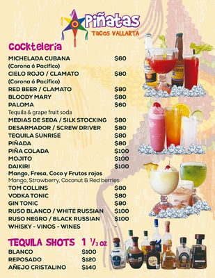 Menu photo 3 Piñatas Puerto Vallarta, JAL Menu photo 3 Piñatas Puerto Vallarta, JAL
