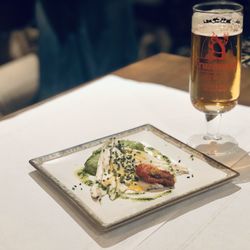 La Taberna de Cervantes - Anchovies - amazingly tasty with absolutely delicious guacamole!