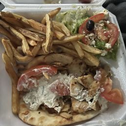 Chicken Gyros Plate
