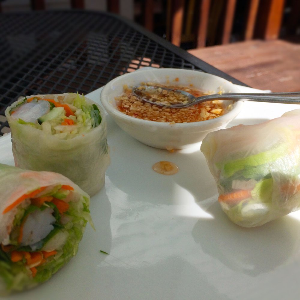 Best Thai - Summer Rolls. OMG YUM - Thai Near Me - Damariscotta, Maine