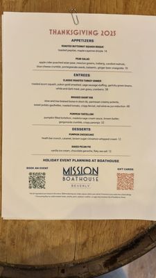 Menu photo 4 Mission Boathouse Beverly, MA