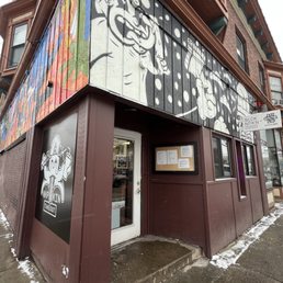 Exterior outside entrance of Black Napkin Takeout - Grand Rapids, Michigan Exterior outside entrance of Black Napkin Takeout - Grand Rapids, Michigan