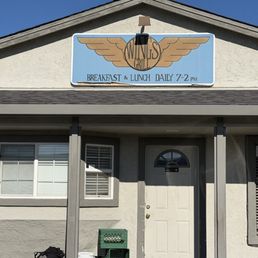 Exterior outside entrance of Wings Grill & Espresso Bar - Front of building - Auburn, California Exterior outside entrance of Wings Grill & Espresso Bar - Front of building - Auburn, California