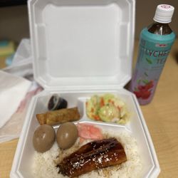 Japan Express - Unagi kabayaki with brown egg lunch special