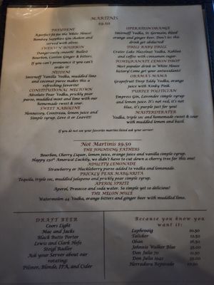 Menu photo 2 White House Grill Post Falls, ID