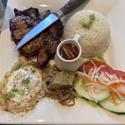 30 Pork Chop Rice Plate
