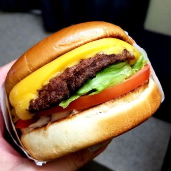 In-N-Out Burger - A cheeseburger! - Burgers Near Me - Mesa, Arizona