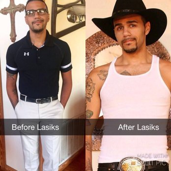 The LASIK Vision Institute - My husband BEFORE his Lasiks and after his Lasiks done on 12/5/2017! Thank You!!! - Optometrists Near Me - Dallas, Texas The LASIK Vision Institute - My husband BEFORE his Lasiks and after his Lasiks done on 12/5/2017! Thank You!!! - Optometrists Near Me - Dallas, Texas