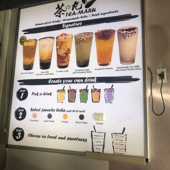 Tea Maru - Popular drinks and menu - Bubble Tea Near Me - San Gabriel, California