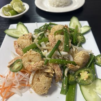 Pho Saigon Vietnamese Restaurant - #16 16. Fried Salted Shrimp - Tom Rang Muoi - Vietnamese Near Me - Port Richey, Florida Pho Saigon Vietnamese Restaurant - #16 16. Fried Salted Shrimp - Tom Rang Muoi - Vietnamese Near Me - Port Richey, Florida