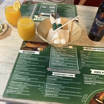 El Patio Boca - fresh passion fruit and orange Juice - Colombian Near Me - Boca Raton, Florida