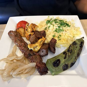 Baba Ali Grill - Chef Mixed Grill Combo Plate - Mediterranean Near Me - Murrieta, California
