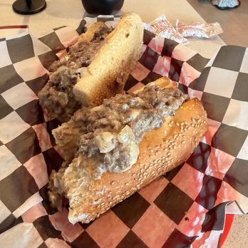 Anthony & Luca's Pizza Kitchen - Cheesesteak on Sarcone's Roll - Food Delivery Services Near Me - Jersey Village, Texas Anthony & Luca's Pizza Kitchen - Cheesesteak on Sarcone's Roll - Food Delivery Services Near Me - Jersey Village, Texas