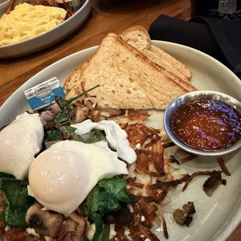 Countrypolitan Bar & Kitchen - Countrypolitan Nash Hash (pick your own style eggs, meat, cheese, veggies, bread, & sauce). We - New American Near Me - Nashville, Tennessee