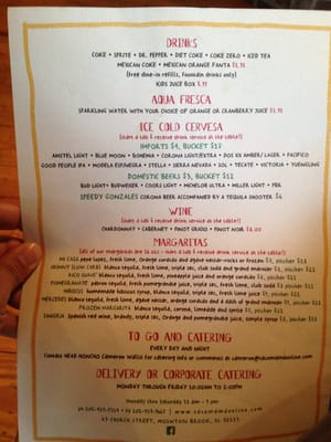 Menu photo 2 Taco Mama - Crestline Mountain Brook, AL
