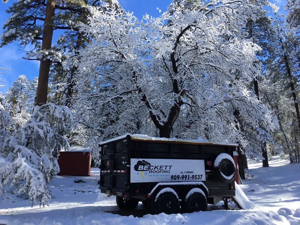 Slide of Beckett Roofing
