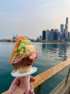 The Original Rainbow Cone by null