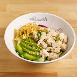 Poke Burrito - Glenview - Chicken lover bowl