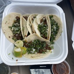 Beef tacos