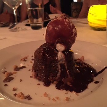 Chart House - Hot Chocolate Lava Cake. Delicious! - Seafood Near Me - Savannah, Georgia