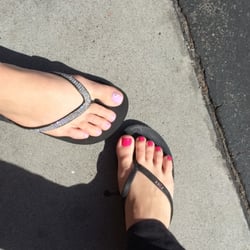 Jenny's Nail Spa - Jenny and Helen did a fabulous job with our pedicures as always!
