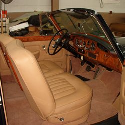 Purich - A Rolls Royce Interior, just one of many accomplished jobs completed at our shop.