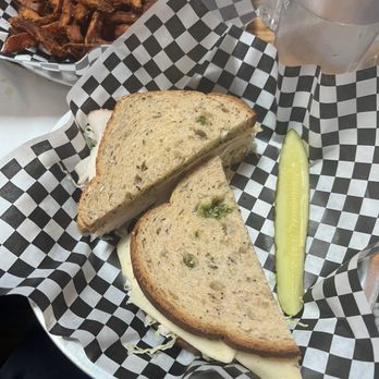Mead St. Provisions - Turkey and pesto sandwich - New American Near Me - Denver, Colorado Mead St. Provisions - Turkey and pesto sandwich - New American Near Me - Denver, Colorado