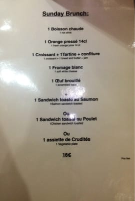 Menu photo 1 Caprice café Paris, 75 Menu photo 1 Caprice café Paris, 75