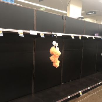 QFC - Sold out of Toilet paper here 3/16/20 - Grocery Near Me - Renton, Washington