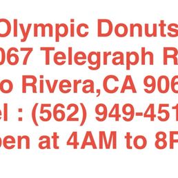 Olympic Donuts - Donuts Near Me - Pico Rivera, California