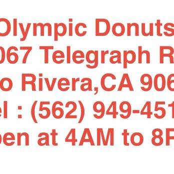 Olympic Donuts - Donuts Near Me - Pico Rivera, California Olympic Donuts - Donuts Near Me - Pico Rivera, California
