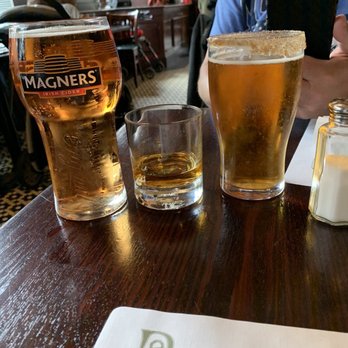 The Black Rose - Cider, Jameson and a pumpkin ale with a honey-cinnamon sugar rim - American Near Me - Boston, Massachusetts The Black Rose - Cider, Jameson and a pumpkin ale with a honey-cinnamon sugar rim - American Near Me - Boston, Massachusetts
